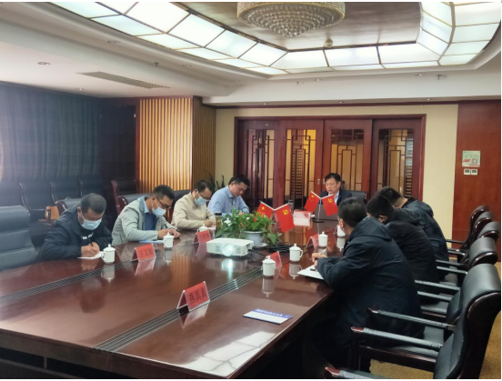 兗州中材黨委委員、副總經(jīng)理顏景祥到河南片區(qū)黨支部講授專題黨課